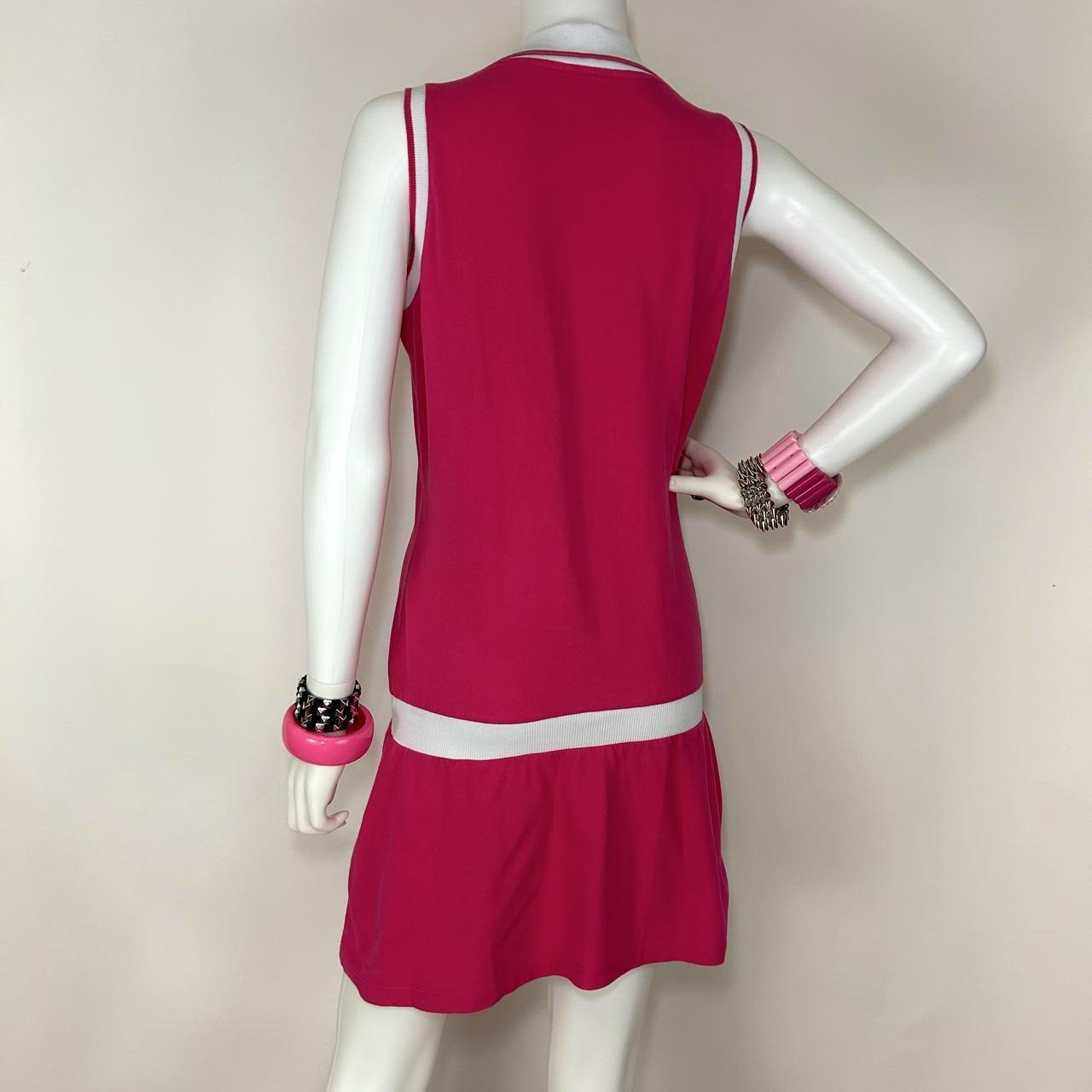 Blumarine Y2K Hot Pink Preppy Dress (M)