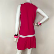 Blumarine Y2K Hot Pink Preppy Dress (M)