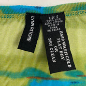 Funky Silk Tie Dye Top (S)