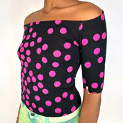 NWT Miss Sixty Polka Dot Top (S)
