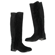 Over the Knee Suede Fringe Boots (9)