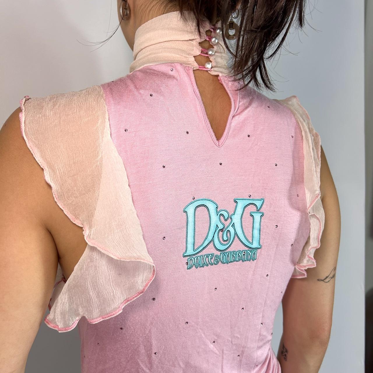 2004 D&G Dolce & Gabbana 'Salome' Top (S/M)
