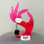 NWT D&G Dolce & Gabbana White Rhinestone Ring (8)