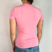 Versace Y2K Pink T-Shirt (XS/S)