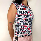 Blumarine Blugirl Notebook Tank Top (S/M)