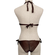 Vitamin A Brown Reversible Bikini (L/S)