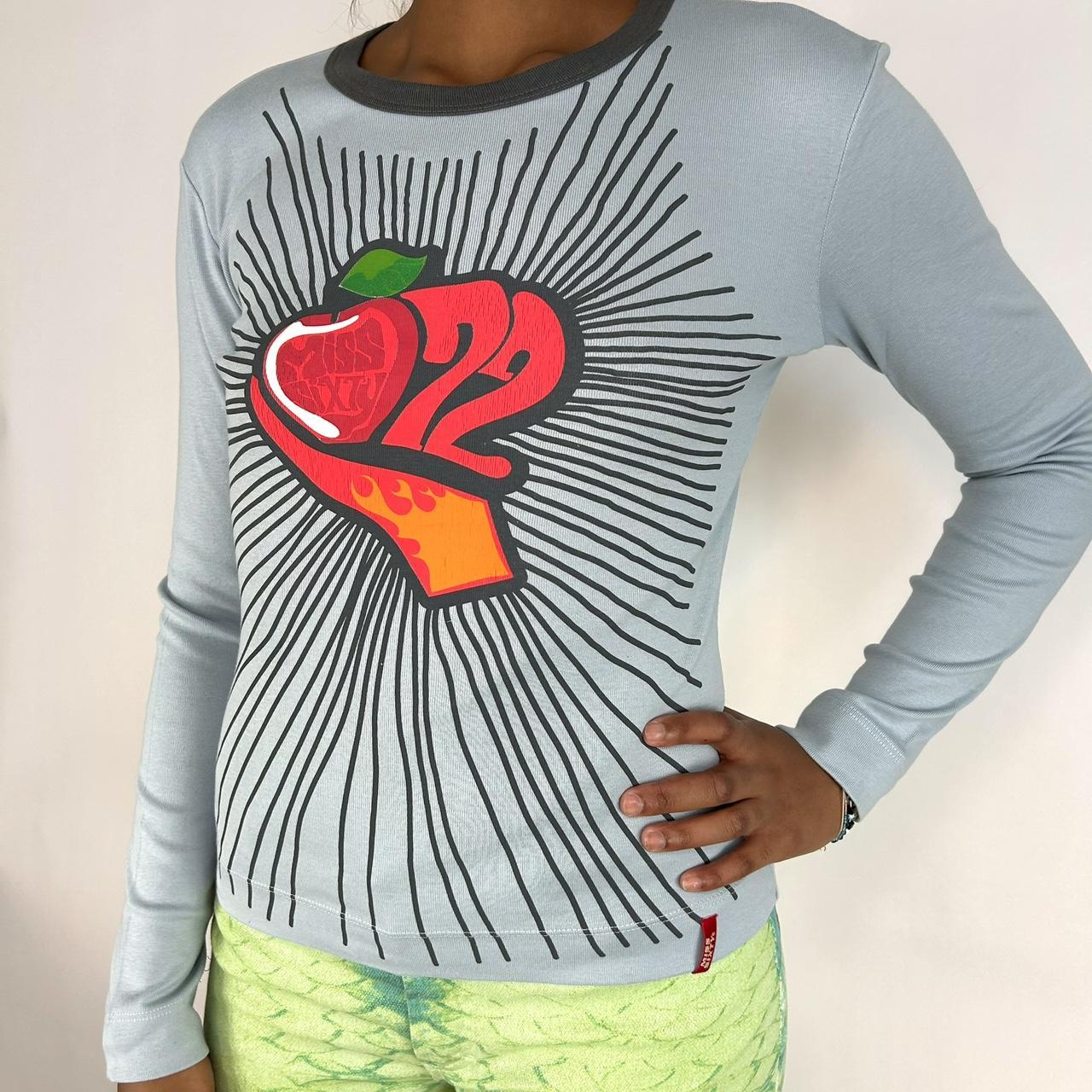 NWT Miss Sixty Y2K Apple Top (M)