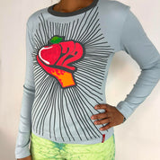 NWT Miss Sixty Y2K Apple Top (M)