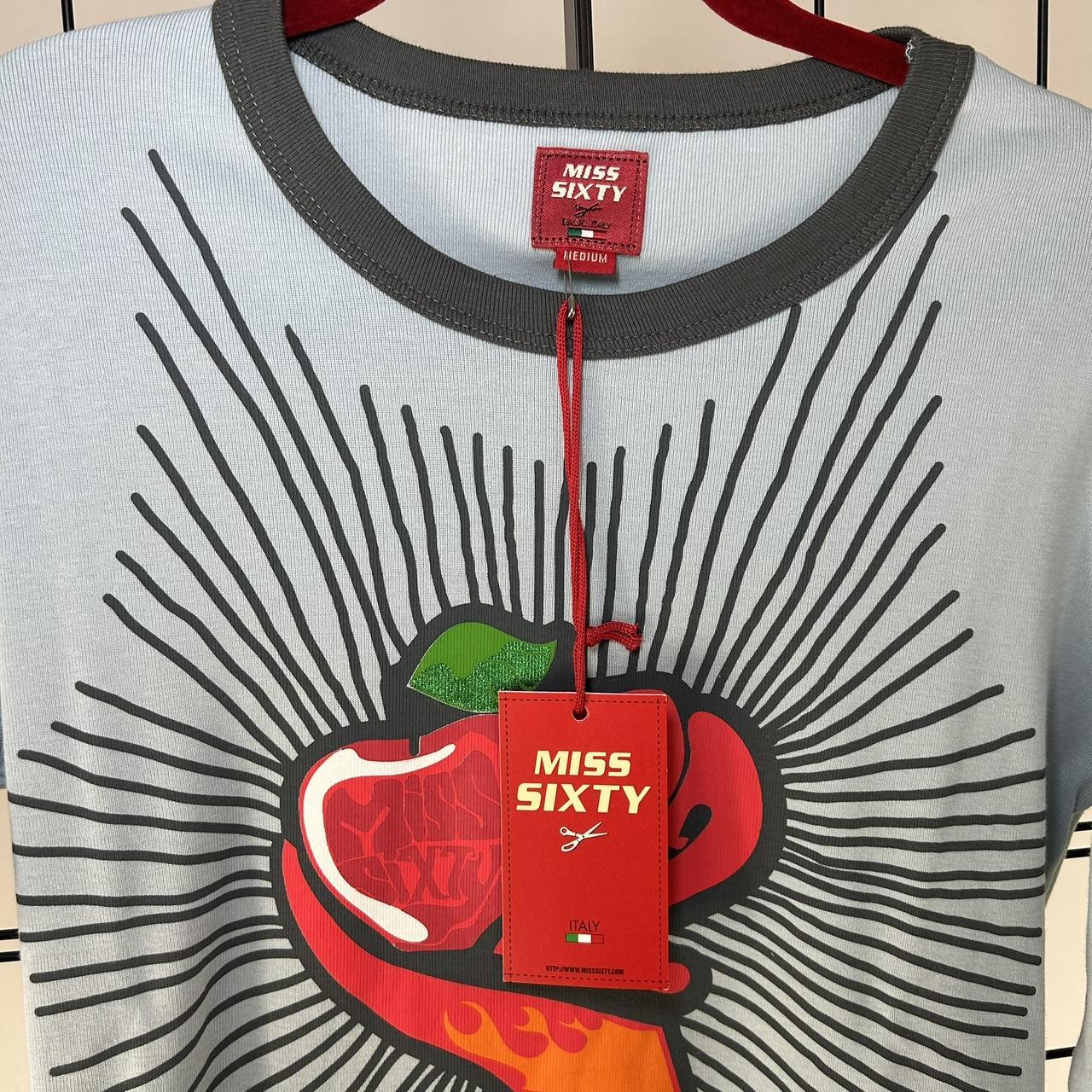 NWT Miss Sixty Y2K Apple Top (M)