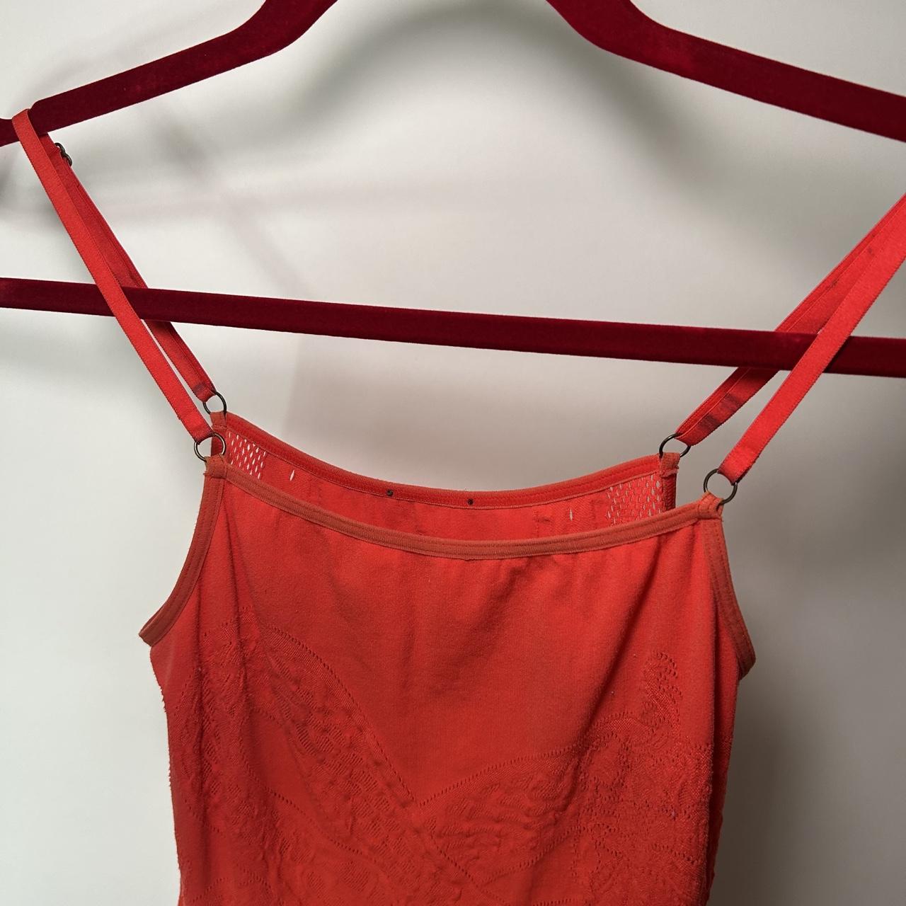 Just Cavalli Coral Fishnet Top (XS/S)