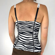 D&G Y2K Zebra Tank Top (S)
