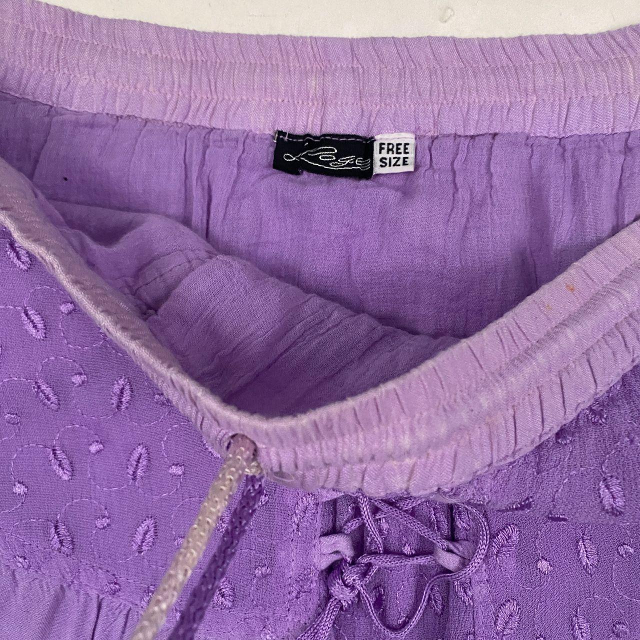 Lavender Whimsy Fairy Skirt (One Size Adjustable)