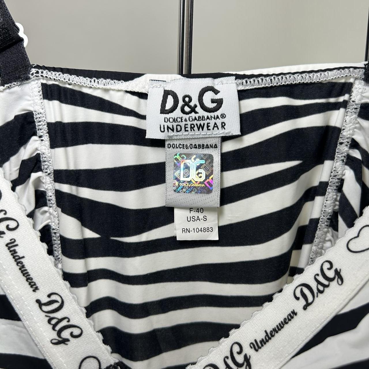D&G Y2K Zebra Tank Top (S)