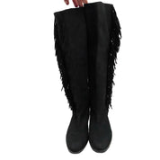 Over the Knee Suede Fringe Boots (9)