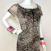 Blumarine Brown Leopard Dress (M)