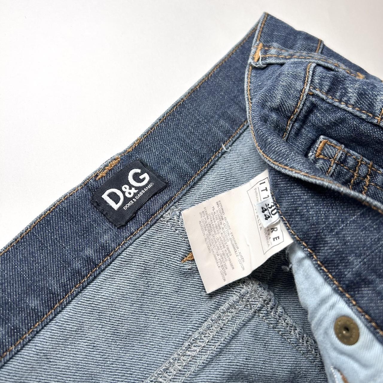 D&G Dolce & Gabbana Sequin Logo Mini Skirt (S)