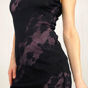 90s Laundry Lace Asymmetrical Dress (S/M)