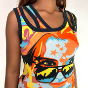 Hayes Pop Art Tank Top (S/M)