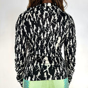 Versace Silhouette Long Sleeve Top (M/L)