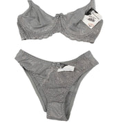 Vintage Gray Lingerie Set (34B/S)