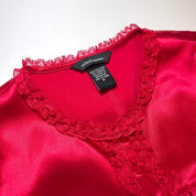 Moda International Y2K Red Corset Top (M)