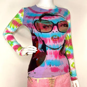 Custo Barcelona Tie Dye Long Sleeve (S)