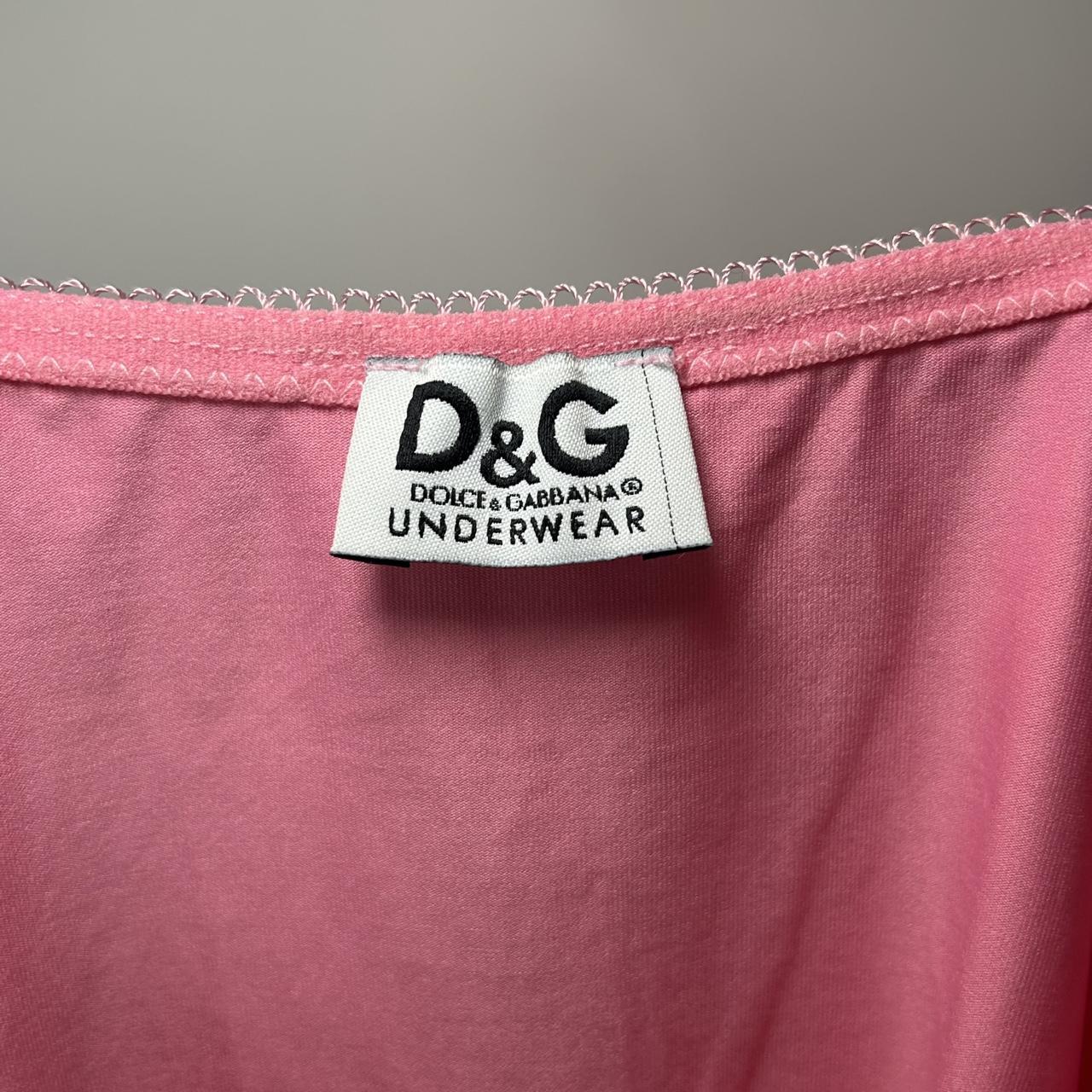 D&G Dolce & Gabbana Y2K Pink Cami (XS)
