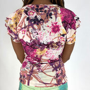 Just Cavalli Floral Top (S)