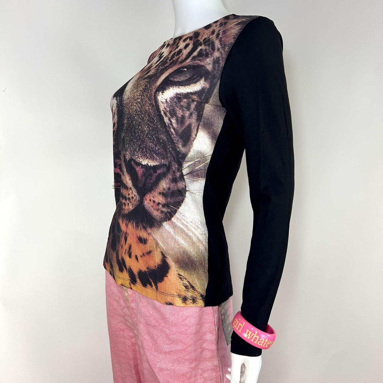 Moschino Cheap & Chic Cheetah Long Sleeve (M)