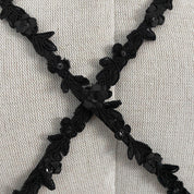 Rose Bud Strap Slinky Maxi Dress (S)