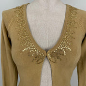 Gilded Candies Y2K Embellished Cardi (S)