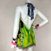 Custo Barcelona Silk Halter Top (S/M)