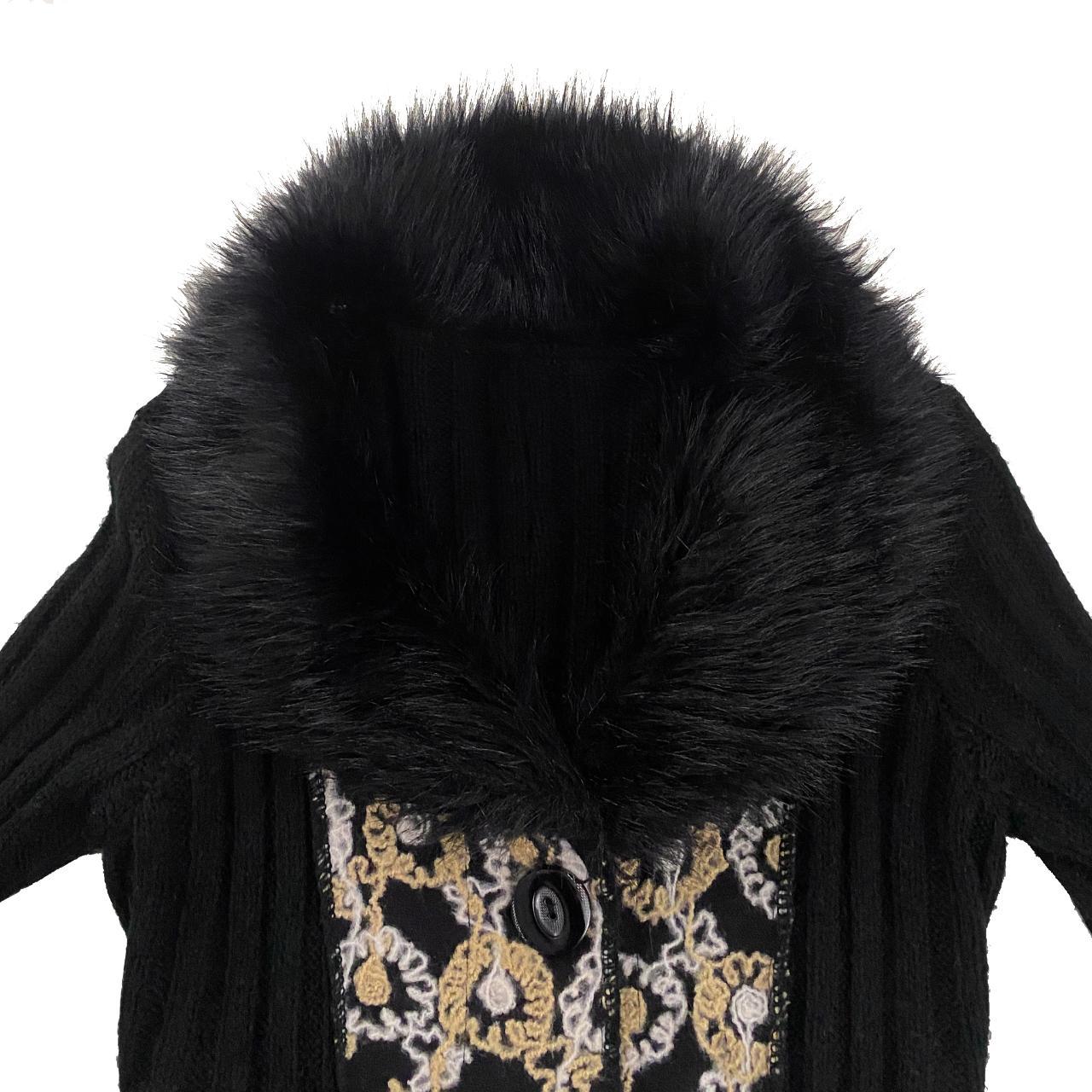 Penny Lane Faux Fur Duster (S)