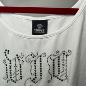 Versace Y2K Logo Tank (XS/S)