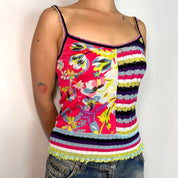 Christian Lacroix Bazar Knit Tank Top (S)