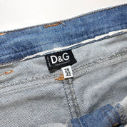 D&G Dolce & Gabbana Y2K Denim Skirt (S)