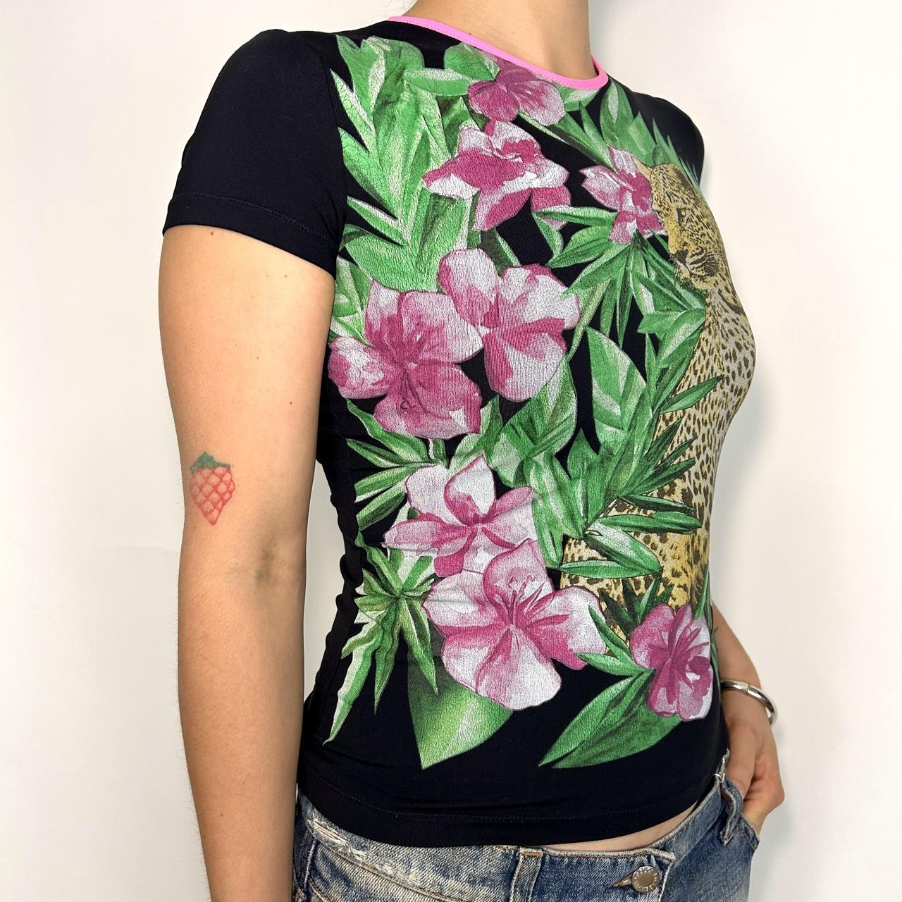 Blumarine Y2K Cheetah Jungle Top (S)