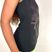 Dior Y2K Black Victorian Tank Top (M)