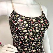 D&G Dolce & Gabbana Black Floral Cami (XS/S)