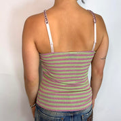 Blumarine Y2K Sparkly Halter Top (S)