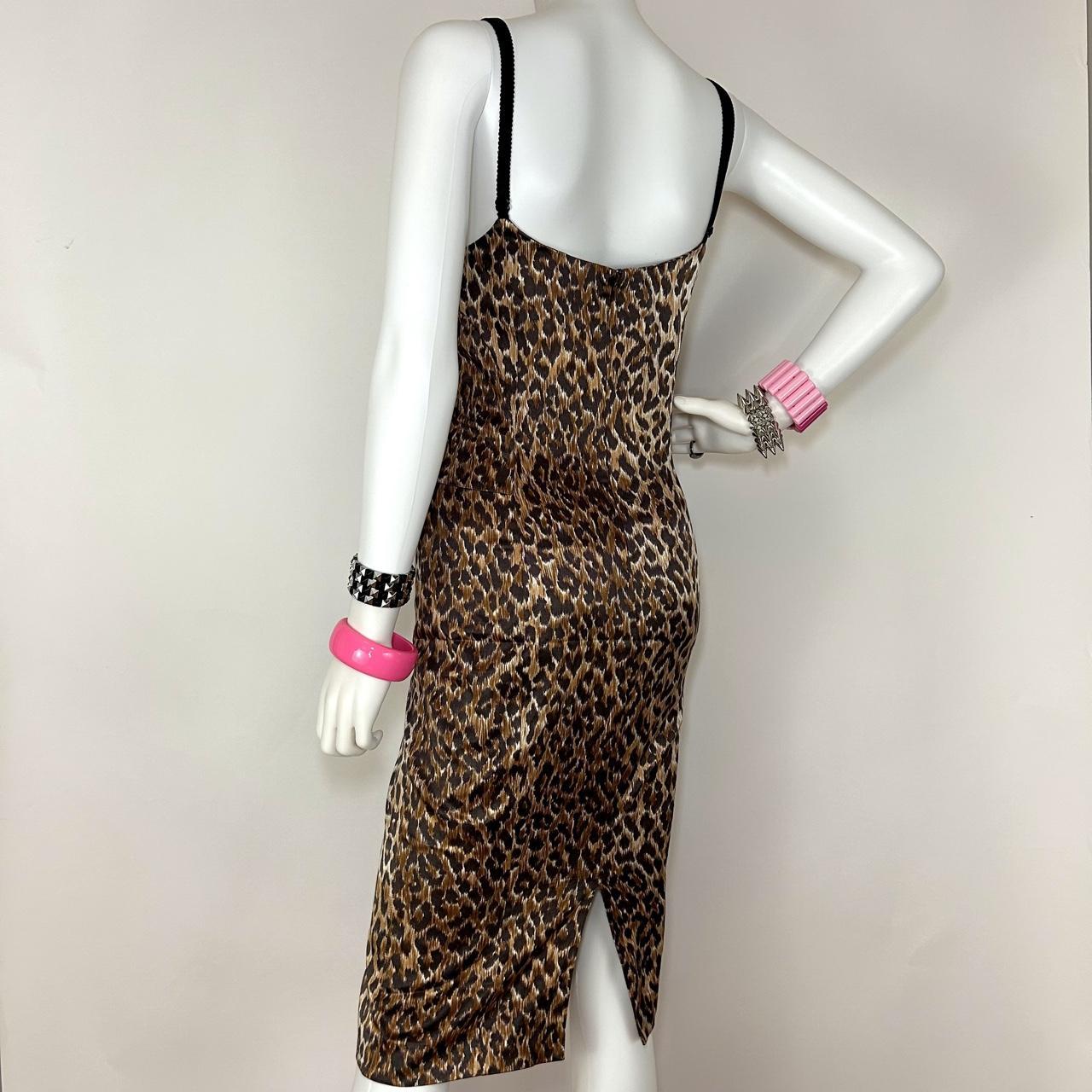 D&G Dolce & Gabbana Leopard Dress (M)