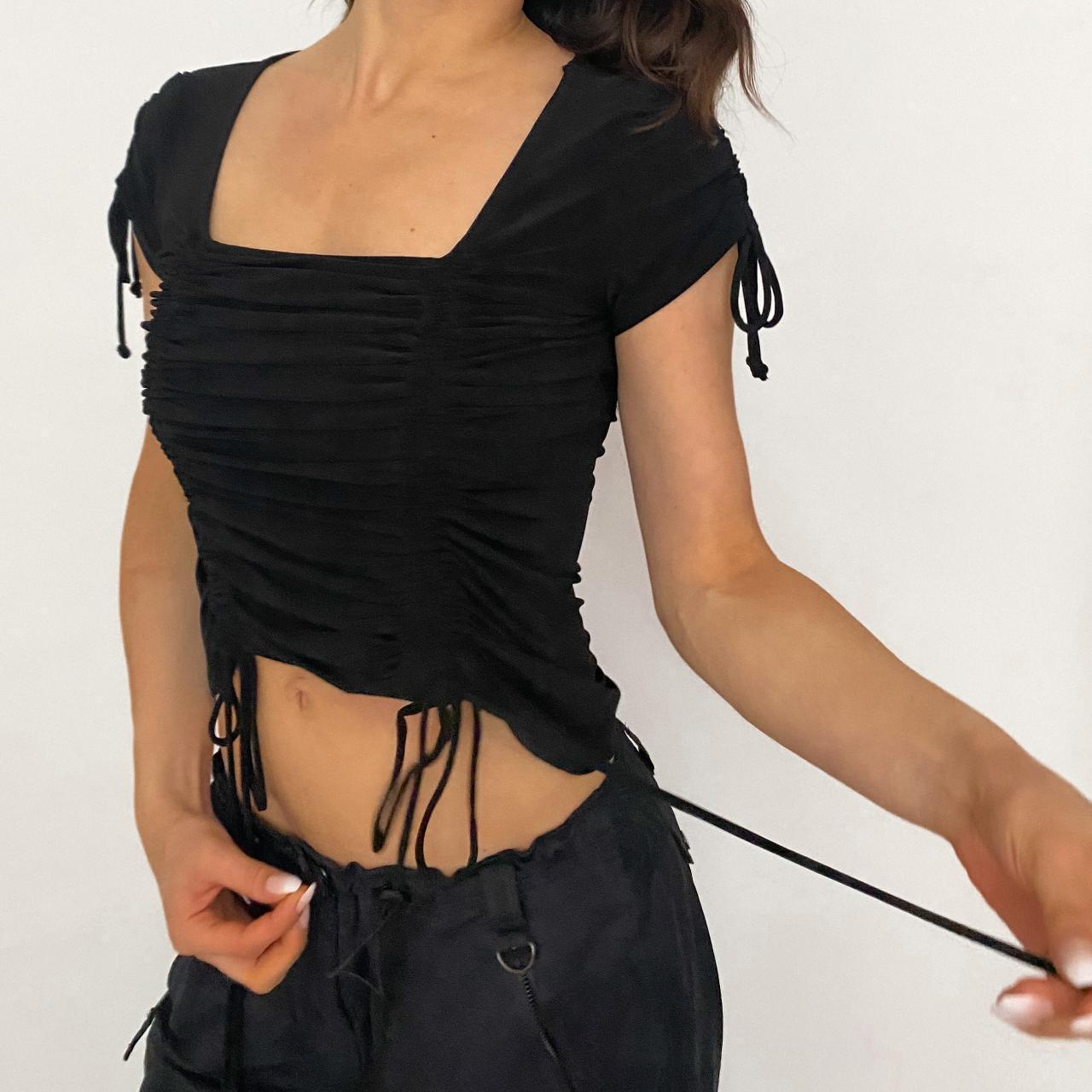 Cinch Mesh Sporty Top - Small
