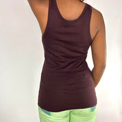 Dior Y2K Brown Raven Tank Top (M)