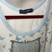 D&G Dolce & Gabbana Y2K Butterfly Top (S)