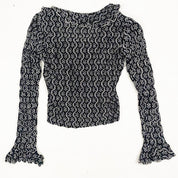 Daisy Lace Ruffle Top (S)