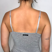 D&G Dolce & Gabbana Gray Sparkly Cami (XS/S)