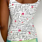 D&G Dolce & Gabbana Y2K White Cami (M)