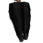 Over the Knee Suede Fringe Boots (9)