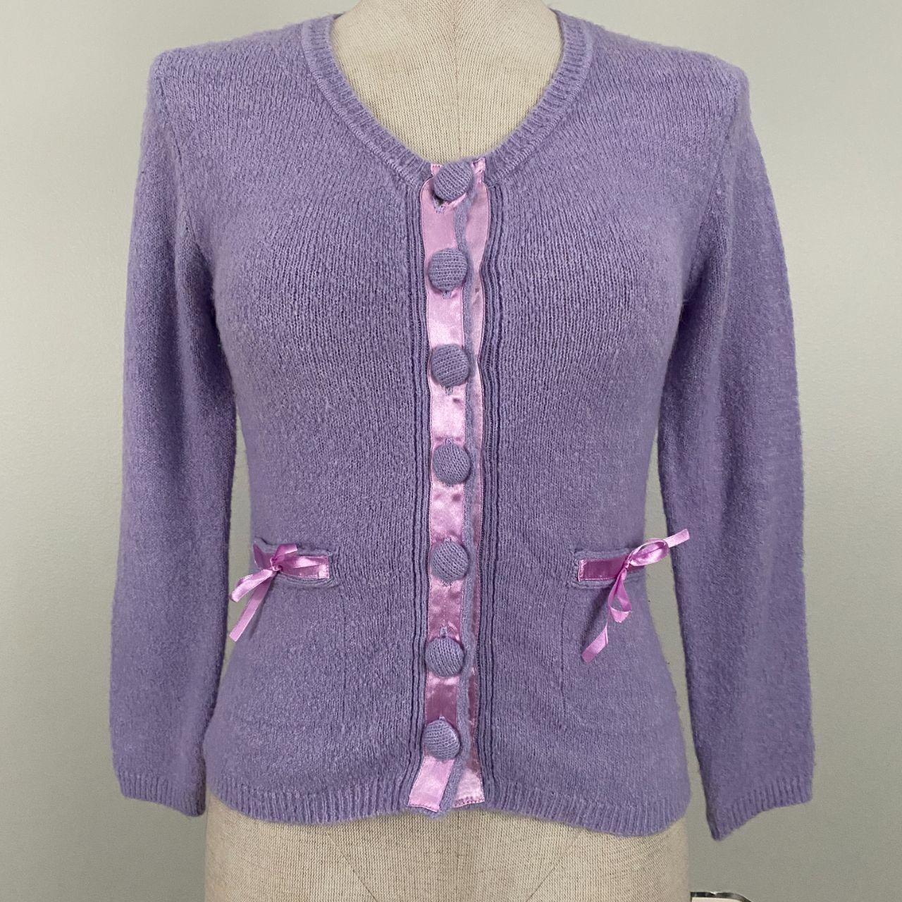 Lavender Cardi & Cami Set (XS)