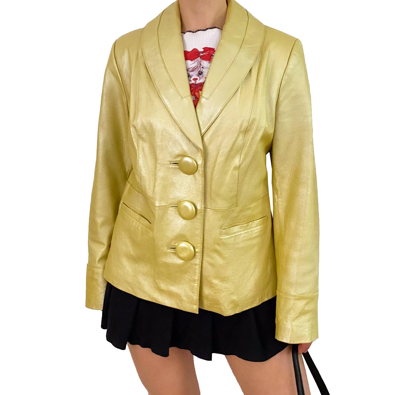 Limoncello Leather Jacket (M)